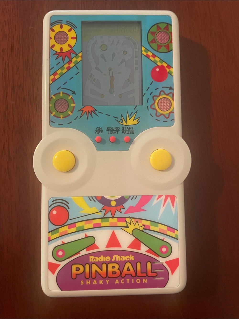Radio Shack Electronic Pinball Shaky Action Handheld Lights Vibration Tested
